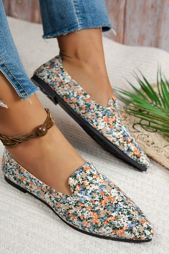 Casual Flat Pointed Toe Women's Thin Shoes CJ
