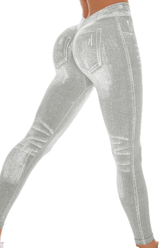 New Fashion Seamless Yoga Pants for Women, High Elasticity, Slimming, High-Waisted with Back V-Shape, Butt-Lifting, Running, Workout, Stylish Leggings