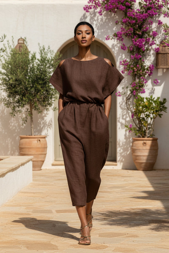 Womens Batwing Sleeve Off-Shoulder Elastic Waist Dress 