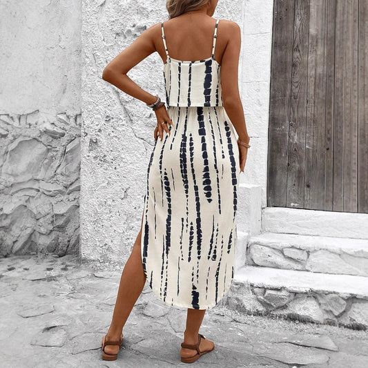 Printed camisole dress 
