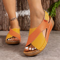  Orange Double Stitching