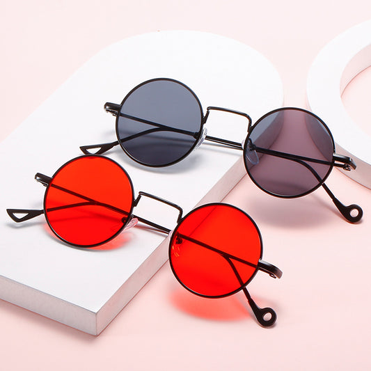 Steampunk Sunglasses – Retro Round Gothic Shades