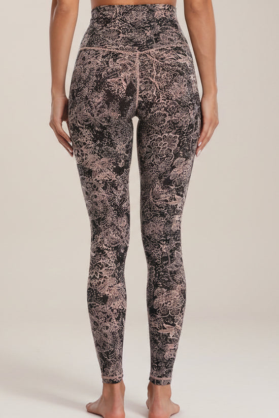 Leggings High Waist Leggings For Yoga Fitness Running Training 