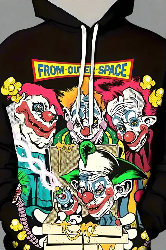 Unisex Printed Hoodie – Casual Graphic Pullover Sweatshirt CJ US
