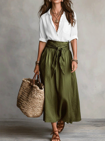 White And Green