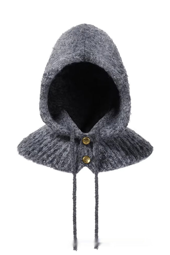 Women’s Tie-Dye Balaclava Hat – Warm Ear-Protecting Hat & Scarf in One - FitiqueFit