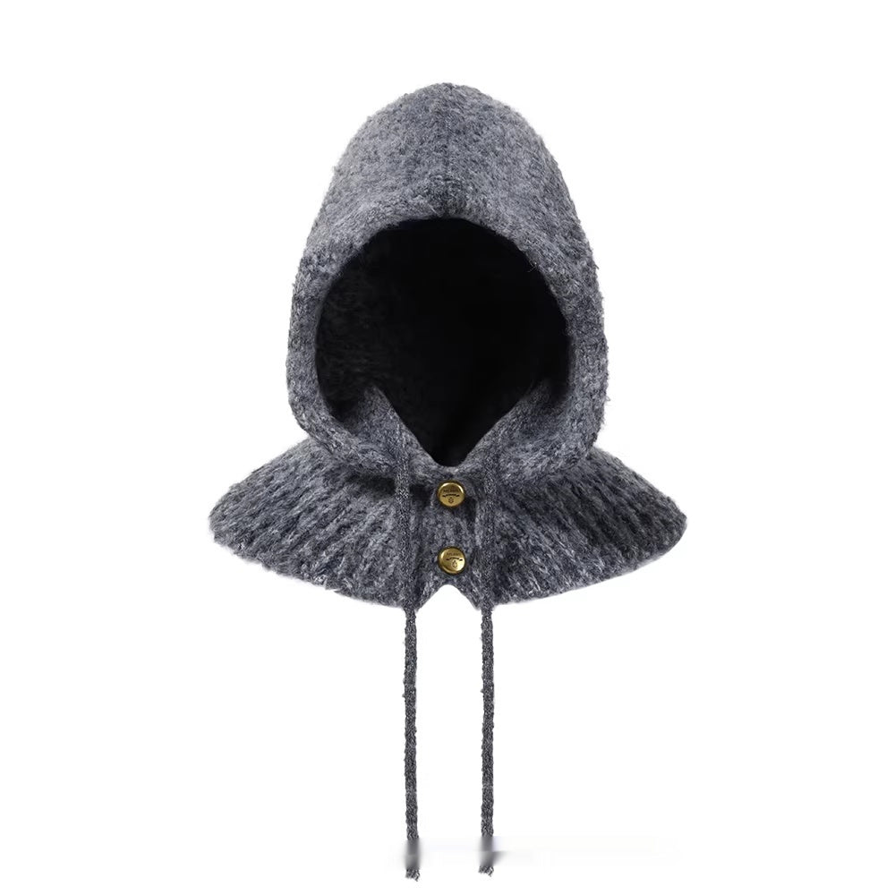 Women’s Tie-Dye Balaclava Hat – Warm Ear-Protecting Hat & Scarf in One - FitiqueFit