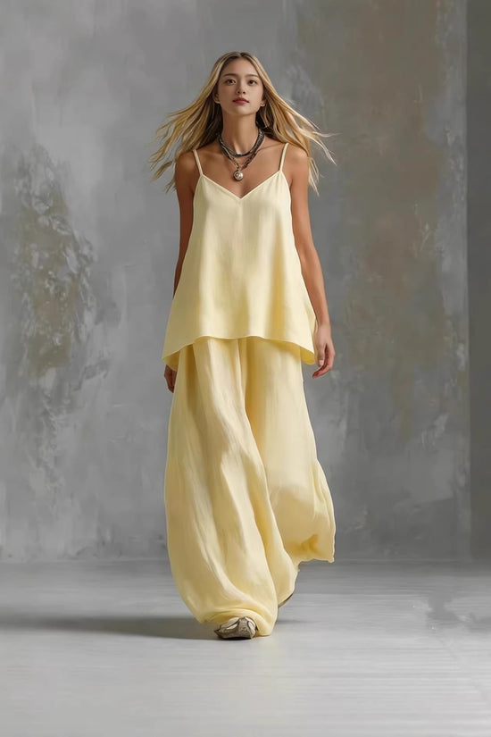 Solid-color Sleeveless Elegant Womens Suit 