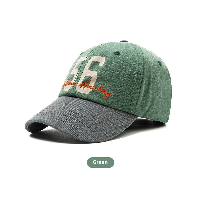 Plus-sized Deepening No 56 Baseball Cap Sun-proof Makes Your Face Look Smaller CJ