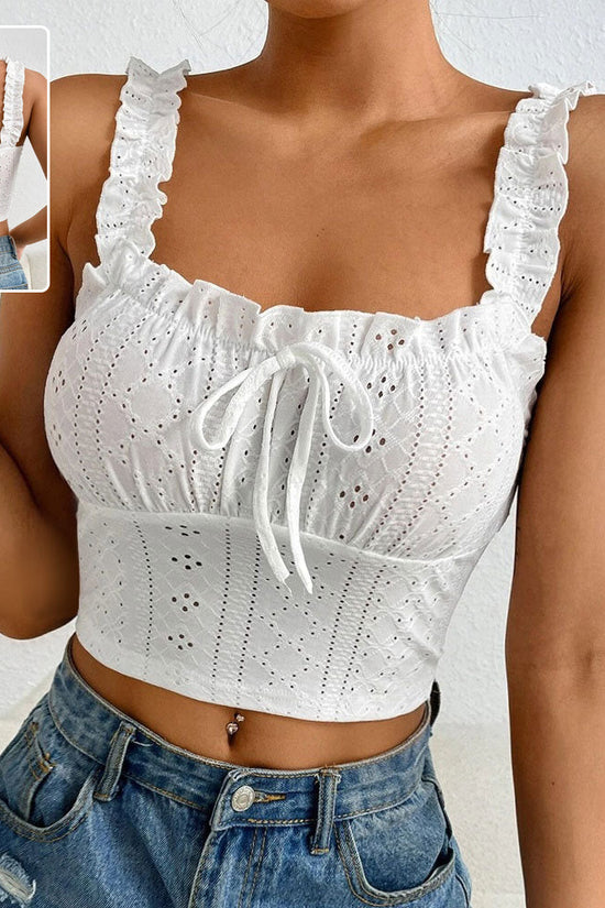 ✨ Women's Elegant Lace Camisole Flattering Top FitiqueFit