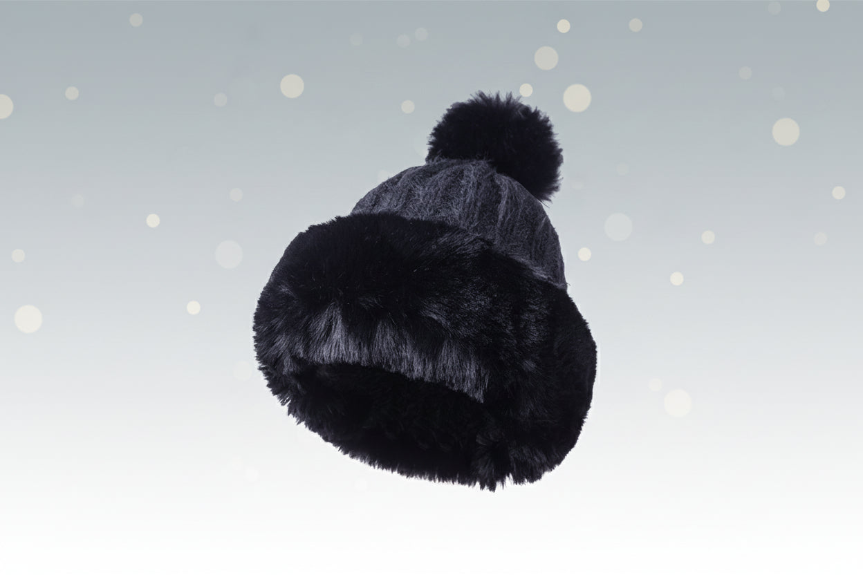 Women’s Winter Princess Mongolian Hat – Warm Plush Fur Fashion Hat - FitiqueFit