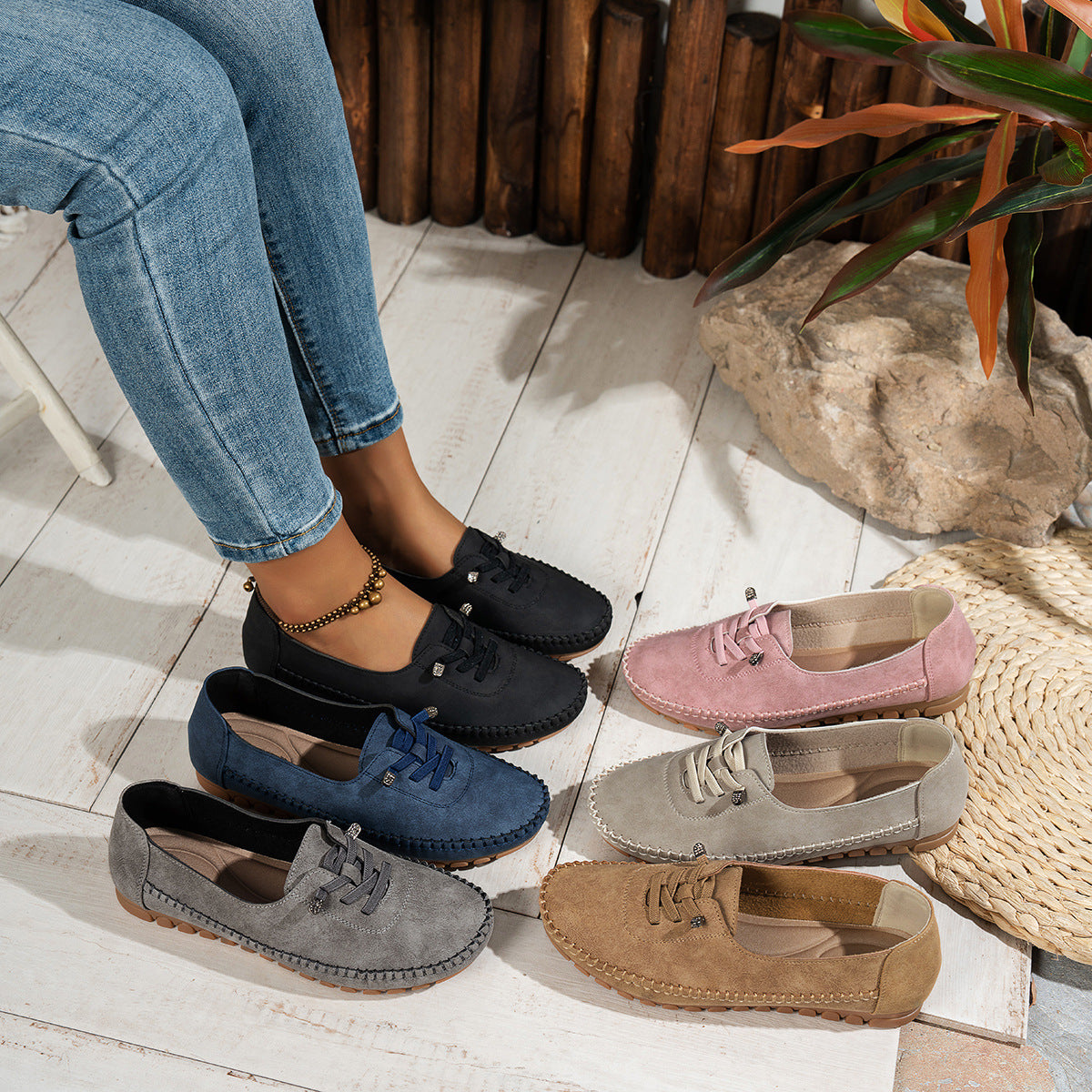 Comfortable And Soft All-matching Large Size Women's Shoes CJ