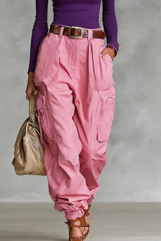 Niche Relaxed-fit Wide-leg Casual Trousers For Women 