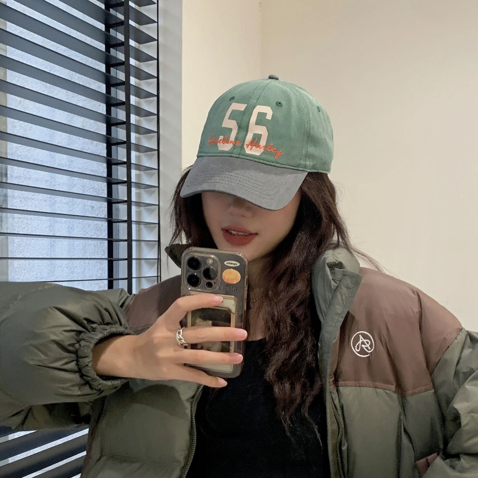 Plus-sized Deepening No 56 Baseball Cap Sun-proof Makes Your Face Look Smaller CJ