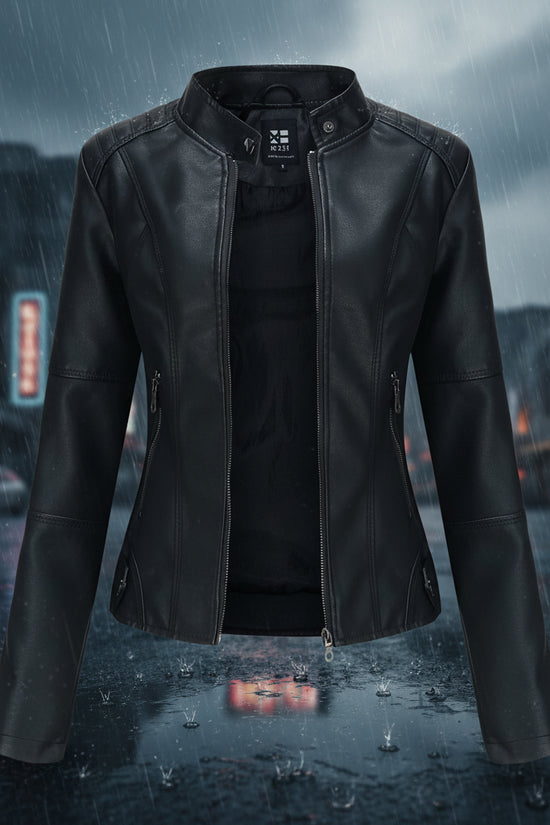 European And American Women's Leather Jackets 