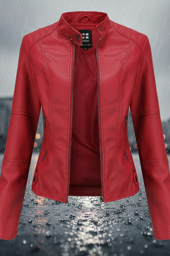 European And American Women's Leather Jackets 