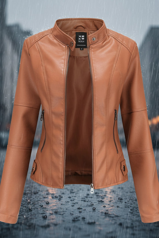 European And American Women's Leather Jackets 