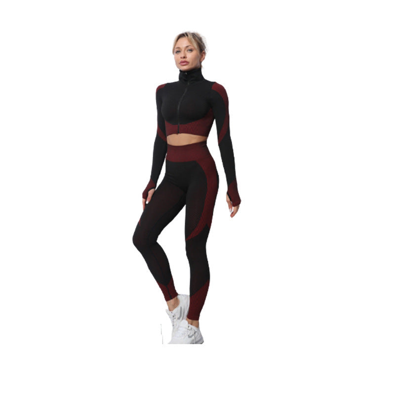 European And American Breathable Seamless Yoga Clothing Suit Diversi Fashion™