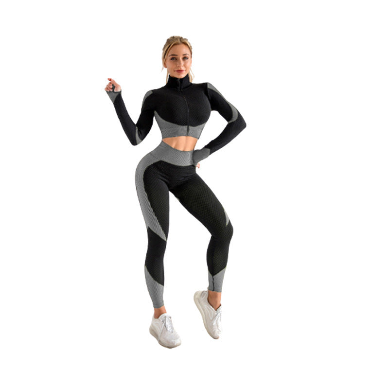 European And American Breathable Seamless Yoga Clothing Suit Diversi Fashion™