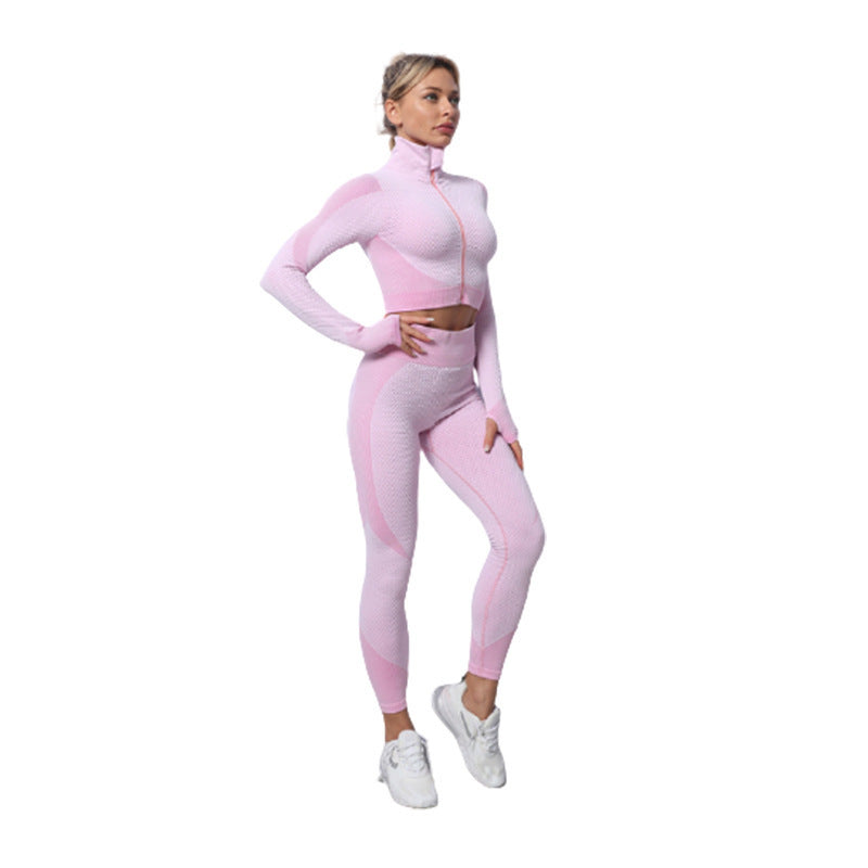 European And American Breathable Seamless Yoga Clothing Suit Diversi Fashion™