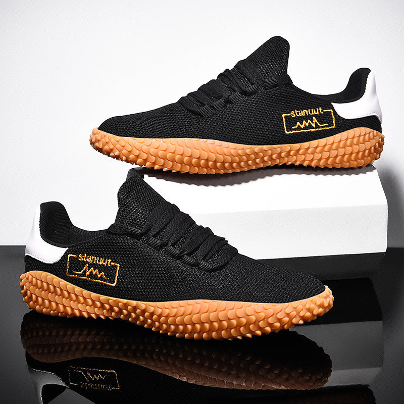 Korean Forrest Gump Flying Woven Shoes CJ US