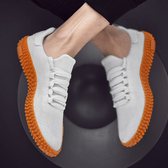 Korean Forrest Gump Flying Woven Shoes CJ US