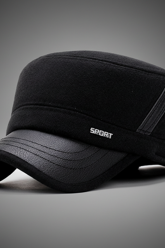 Winter Flat Hat – Classic Warm Wool-Style Newsboy Cap - FitiqueFit