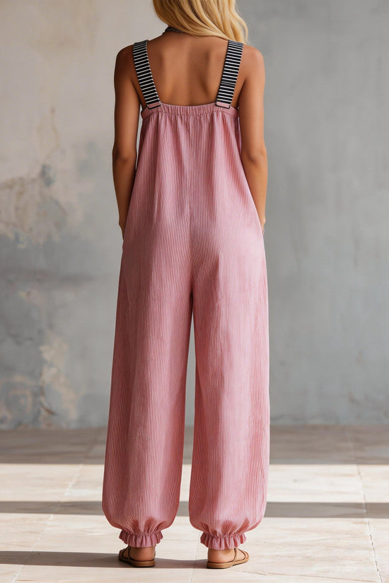 Long-sleeve Waist-cinching Figure-flattering Flared Pants 