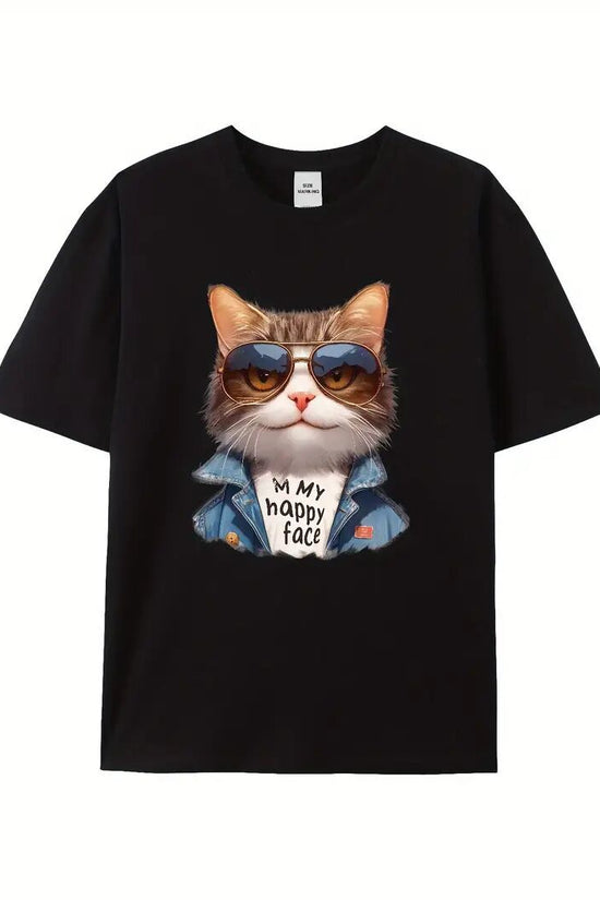 Men's Printed Short-sleeved T-shirt CJ
