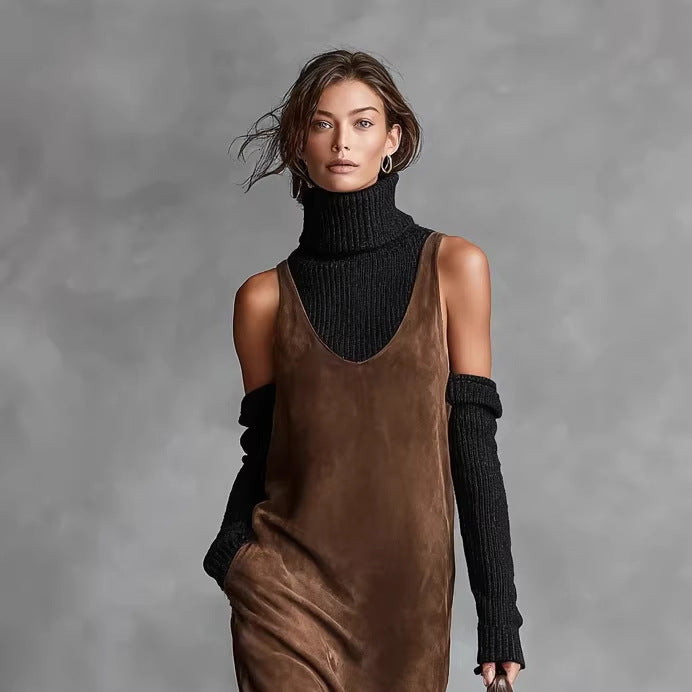 Sexy Off-Shoulder Fitted Dress for Party, Travel, Date, Casual Wear Office Outfit Long Dress 