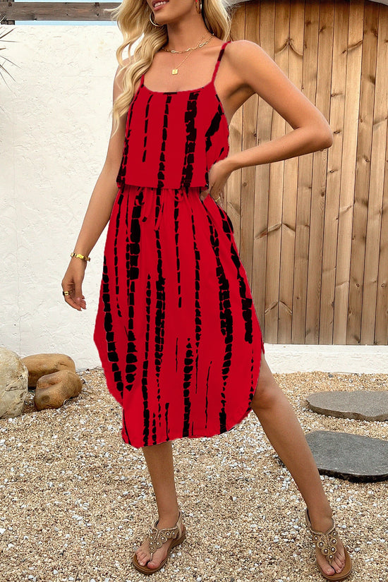 Printed camisole dress 