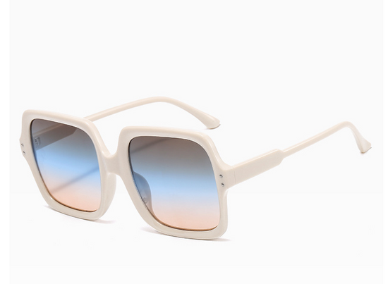 Affordable Retro Gradient Oversized Men Sun Glasses eprolo