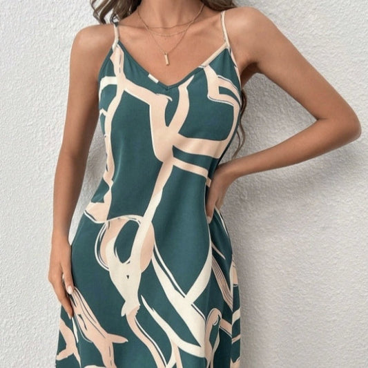 Off-Shoulder Camisole Dress CJ US