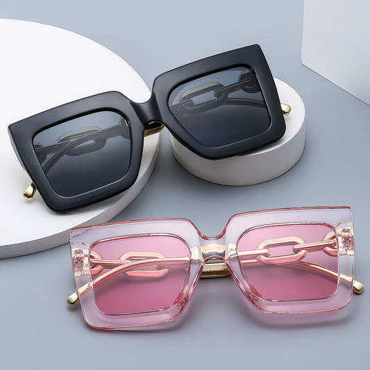 Square Chain Sunglasses for Women