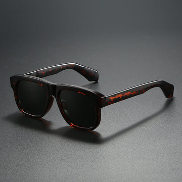 Leopard Print Frame Dark Green