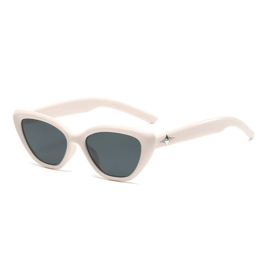 Fashion Cat Eye Sunglasses Women Men Classic Rice Nail Design eprolo
