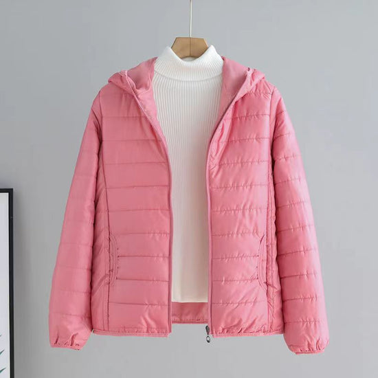 Women's Fashionable Versatile Slimming Cotton-Padded Jacket 