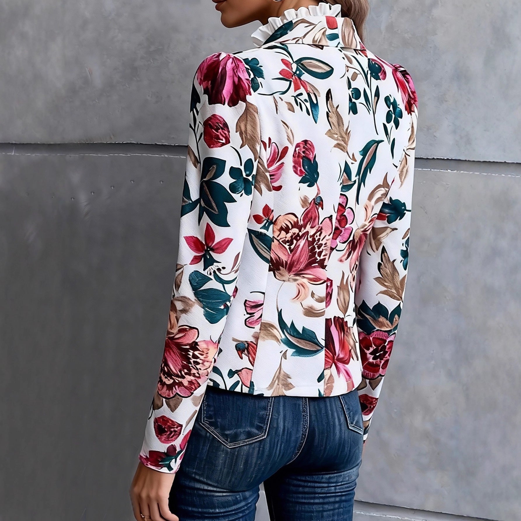 Women's Commuter Fashion Casual All-Match Jacket Top 