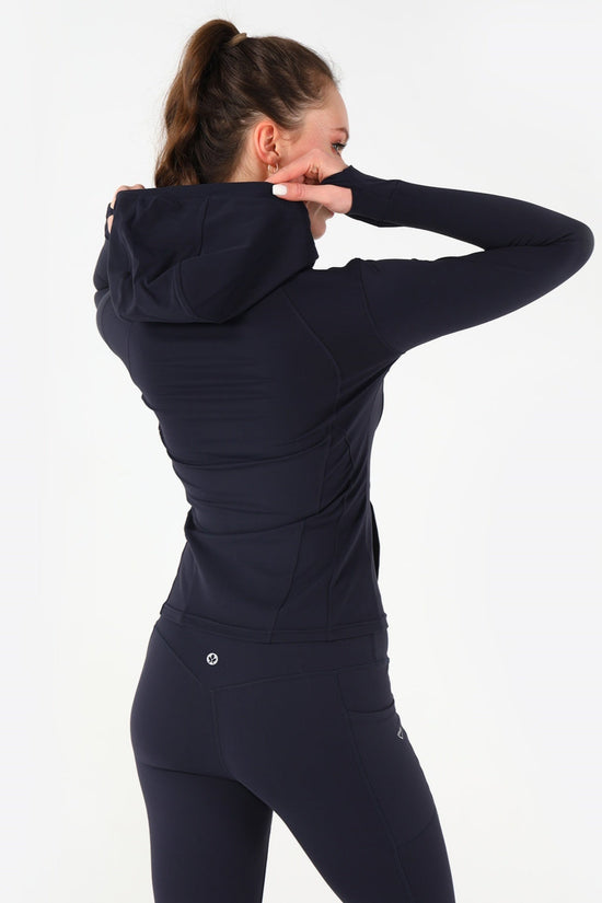 🖤 Women's Lightweight Hooded Yoga Jacket FitiqueFit