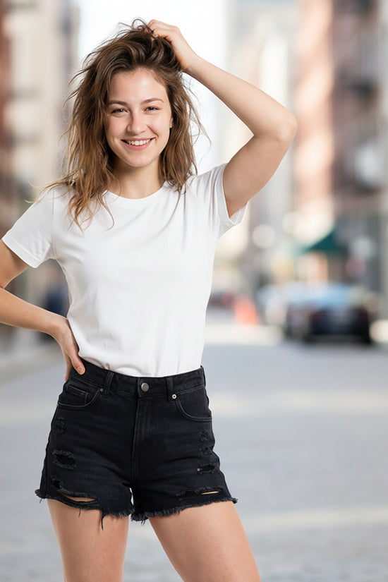 Commuter Tops For Chic European And American Girls Women's Clothing 