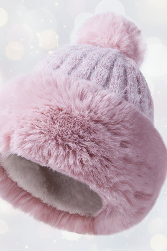 Women’s Winter Princess Mongolian Hat – Warm Plush Fur Fashion Hat - FitiqueFit