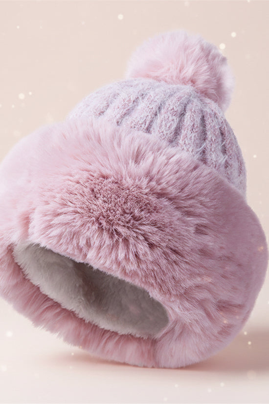 Women’s Winter Princess Mongolian Hat – Warm Plush Fur Fashion Hat - FitiqueFit