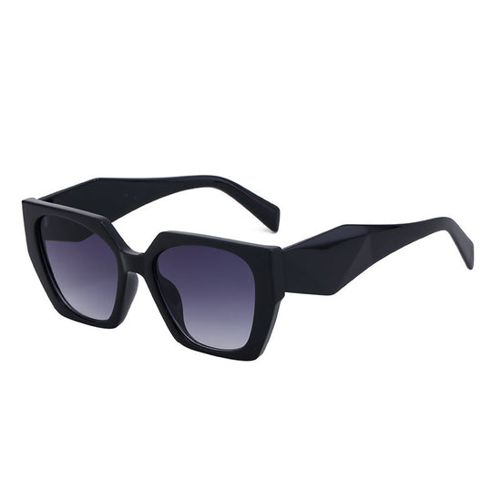 Fashion Cat Eye Wide Temple Sunglasses for Women, High-End  Full Frame Sun Glasses, Designer Style Eyewear 