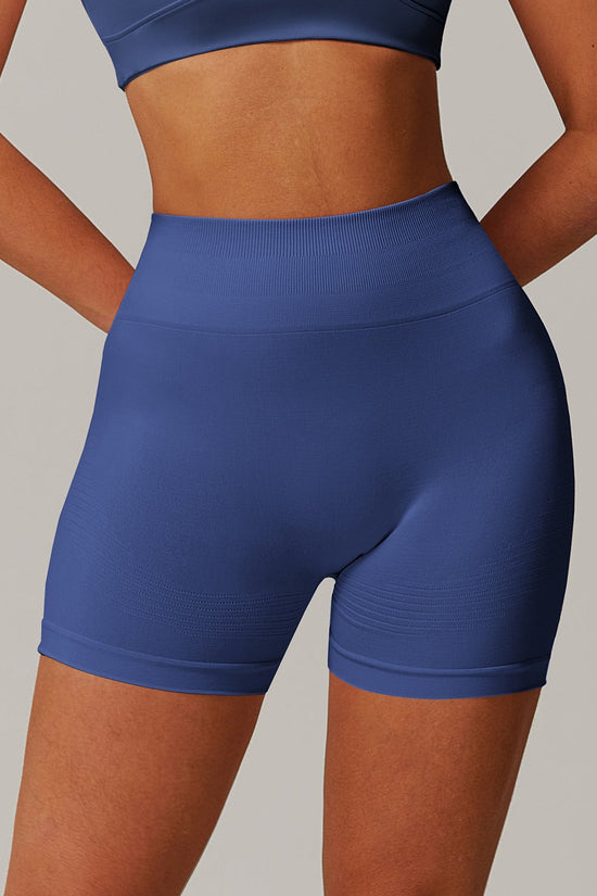 Tight high waisted yoga shorts 