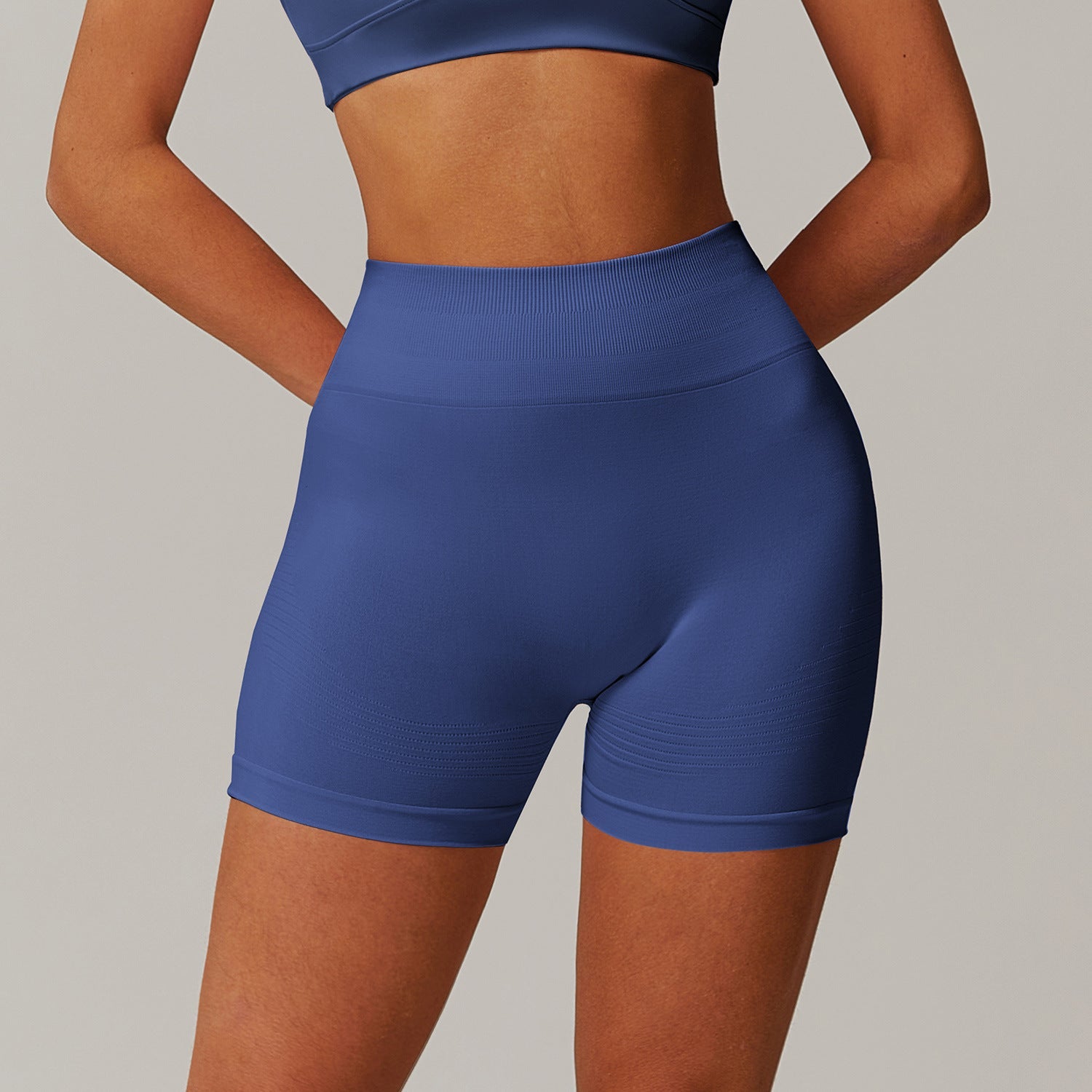Tight high waisted yoga shorts 