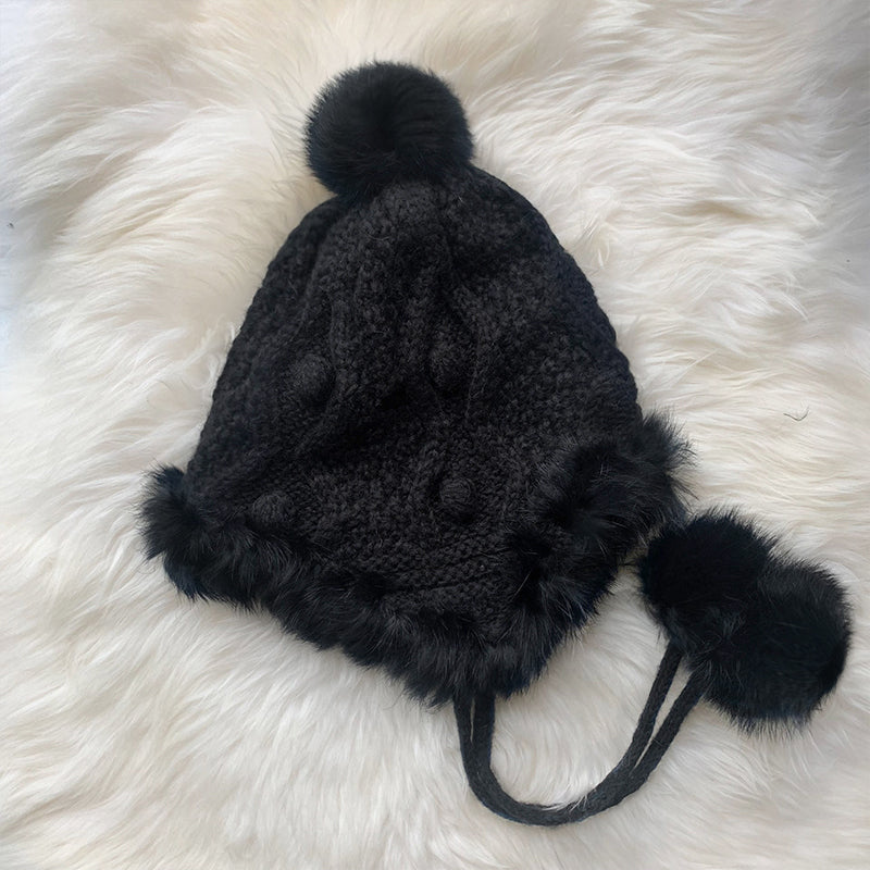Women’s Fashion Winter Wool Hat – Warm Classic Cold-Weather Beanie - FitiqueFit
