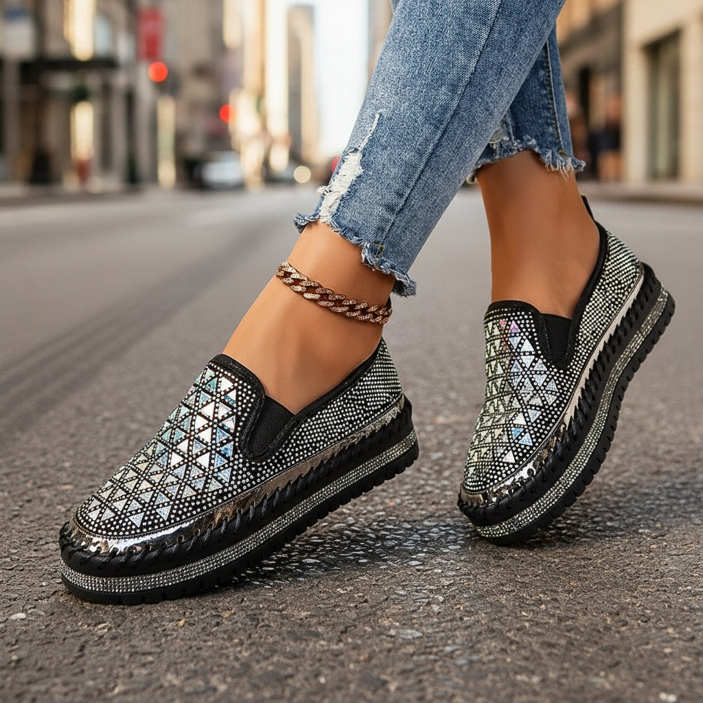 Casual Sneakers Pedal Four Seasons Thick Bottom All-matching Flat Shoes CJ