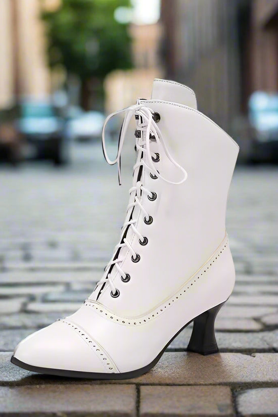 Large Size Women's British-style Martin Wine Glass High Heel Boots Women's Motorcycle Diversi Fashion™