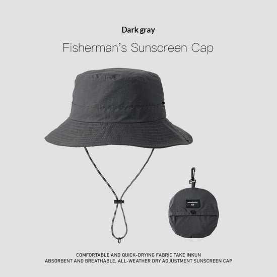 Wide-brimmed UV-protective Breathable Sun Hat 