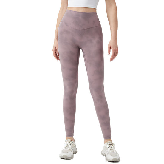 Women's Printed Nude Feel Yoga Trousers - FitiqueFit